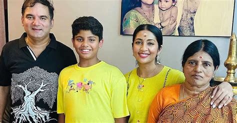 Navya Nair responds to separation rumours, drops happy family pic